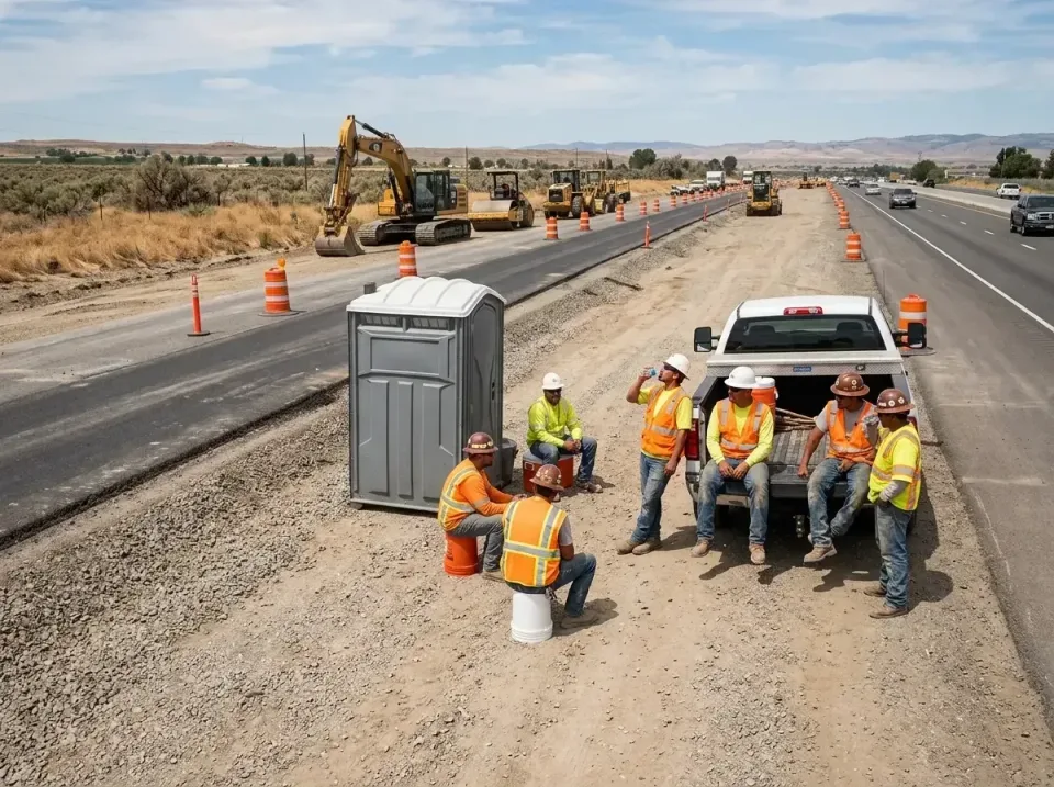 highway-road-construction-crew-007 — frequently asked questions, Porta Potty and Restroom Rentals in Apple Valley, CA